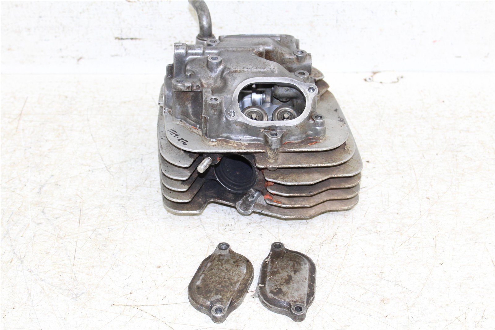 2004 Honda TRX 300EX Cylinder Head Valve Cover Intake Exhaust 11114
