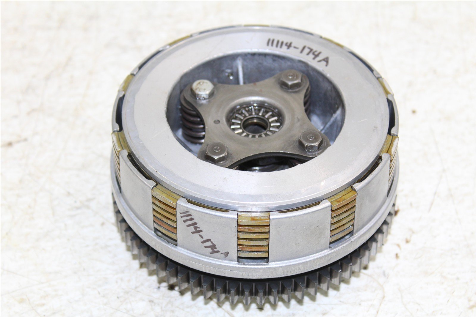 2004 Honda TRX 300EX Clutch Basket Inner Hub Pressure Plate 11114