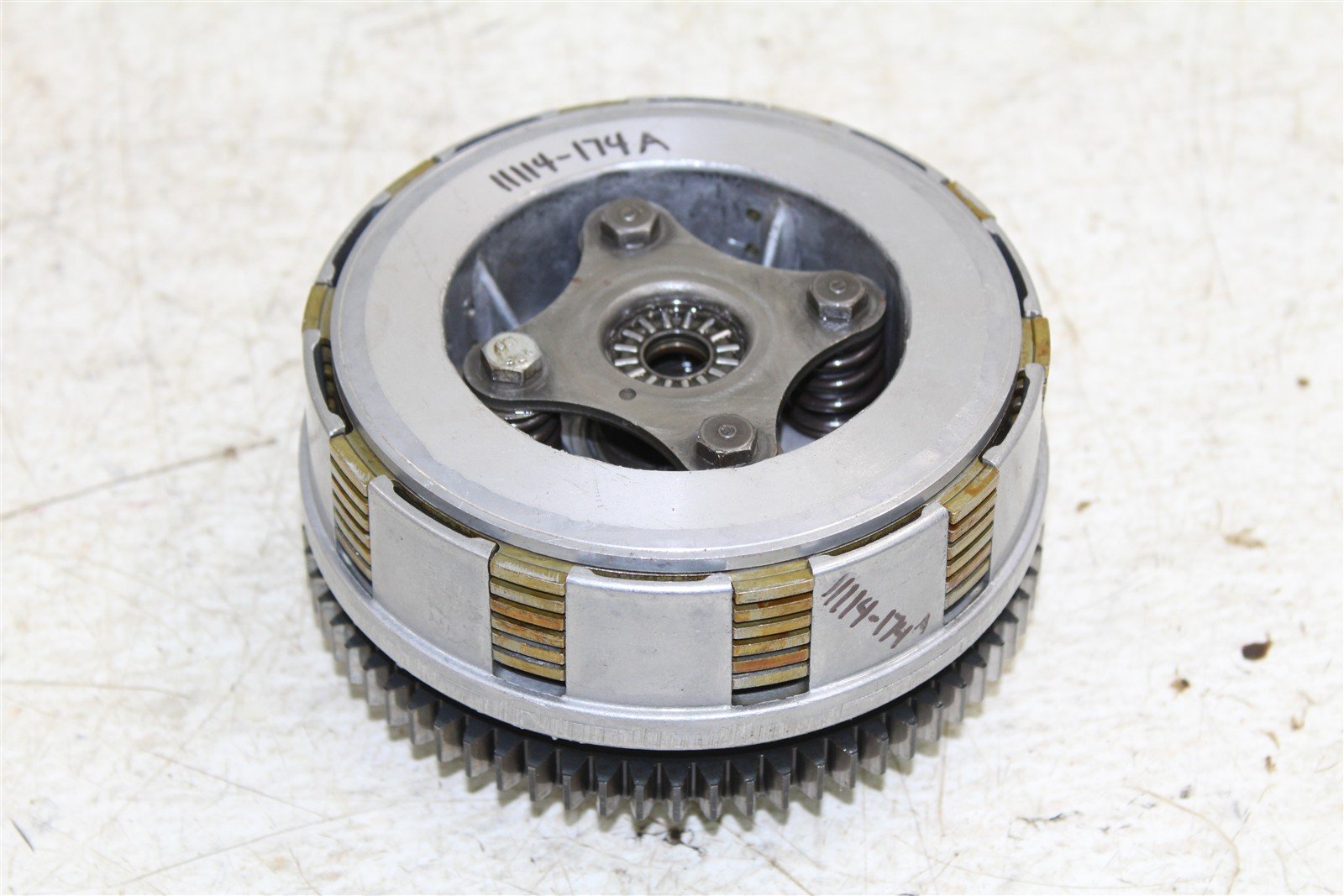 2004 Honda TRX 300EX Clutch Basket Inner Hub Pressure Plate 11114