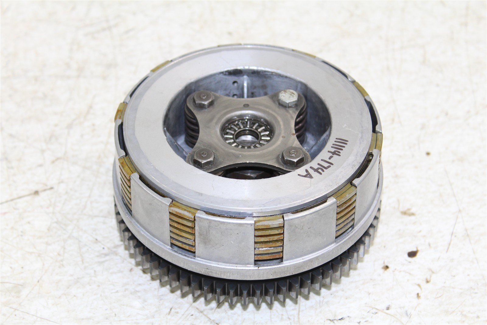 2004 Honda TRX 300EX Clutch Basket Inner Hub Pressure Plate 11114