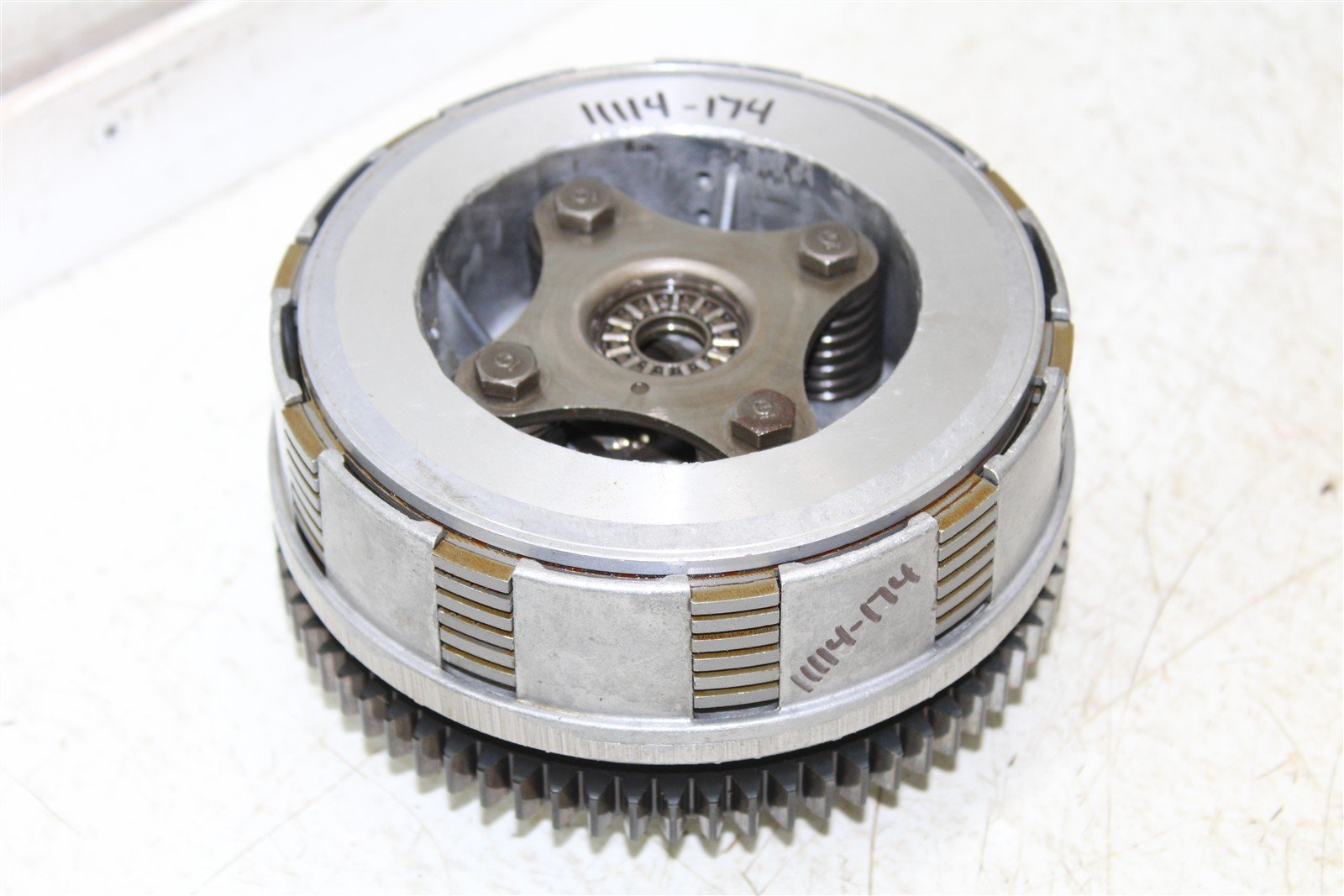 2004 Honda TRX 300EX Clutch Basket Inner Hub Pressure Plate 11114