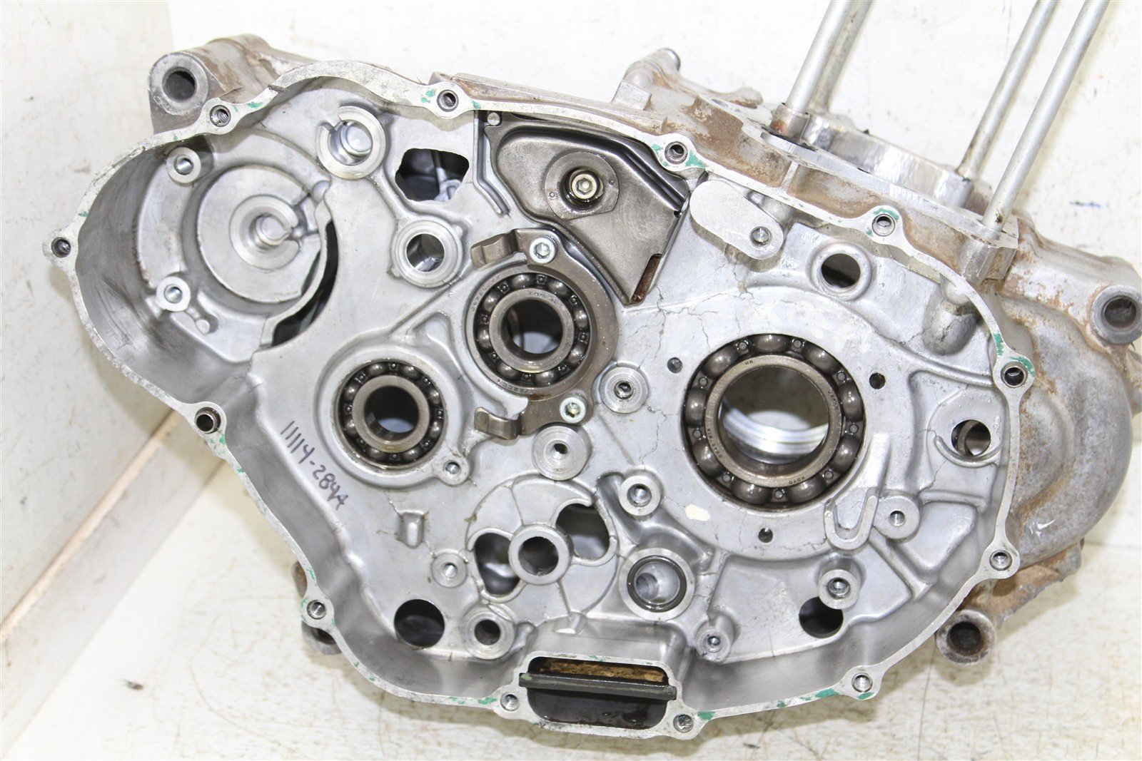 2004 Honda TRX 300EX Engine Cases Crankcase Left Right 11114