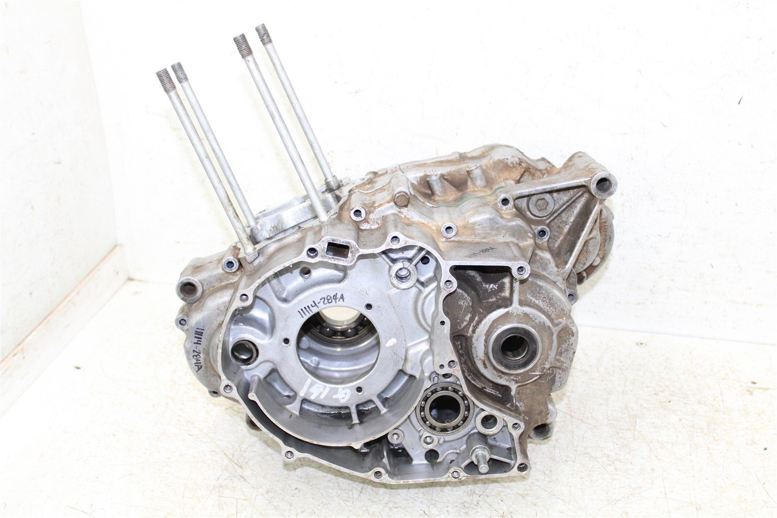 2004 Honda TRX 300EX Engine Cases Crankcase Left Right 11114