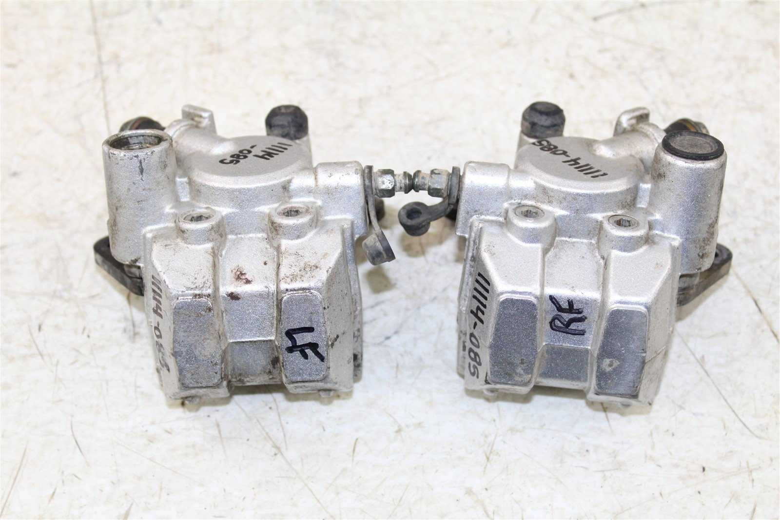 2004 Honda TRX 300EX Front Brake Calipers Set Left Right 11114