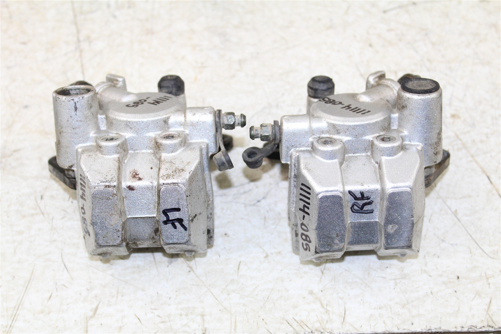 2004 Honda TRX 300EX Front Brake Calipers Set Left Right 11114