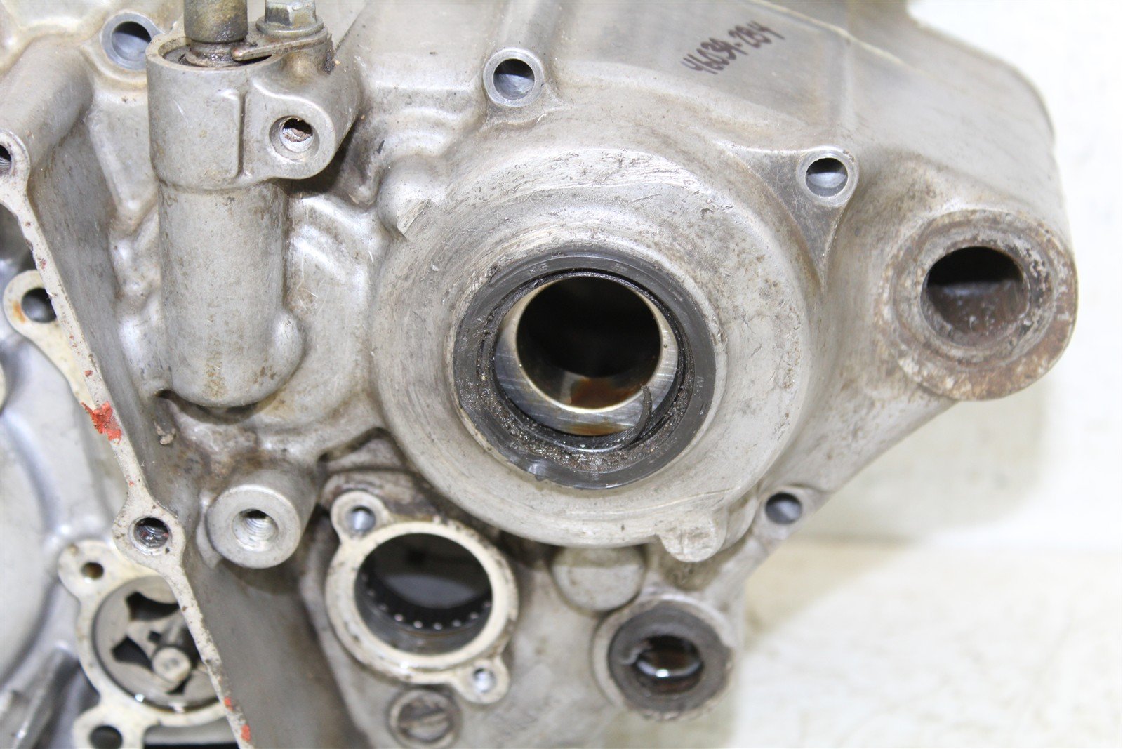 2009 Suzuki RMZ 450 Engine Cases Crankcase Motor Left Right 46039