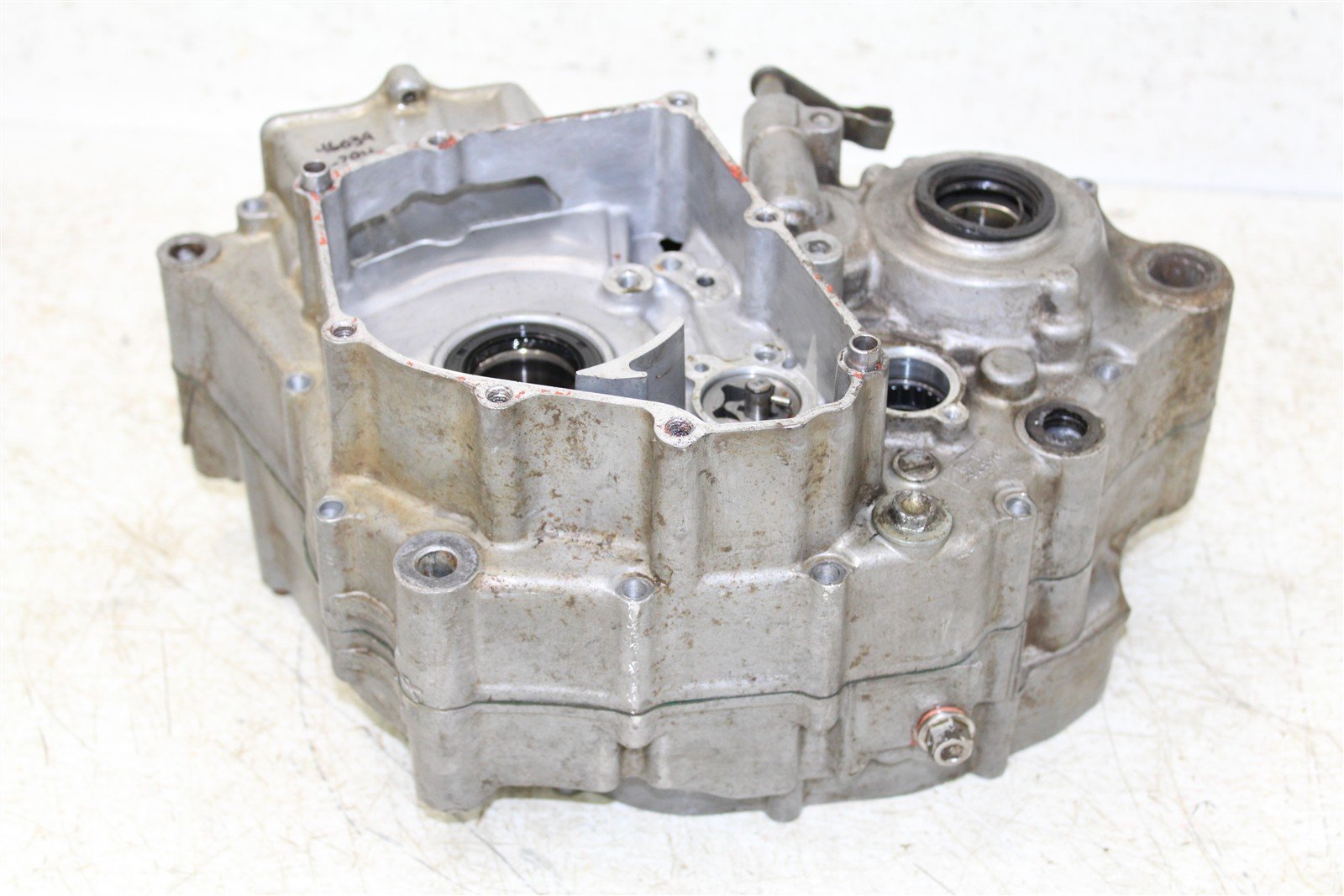 2009 Suzuki RMZ 450 Engine Cases Crankcase Motor Left Right 46039