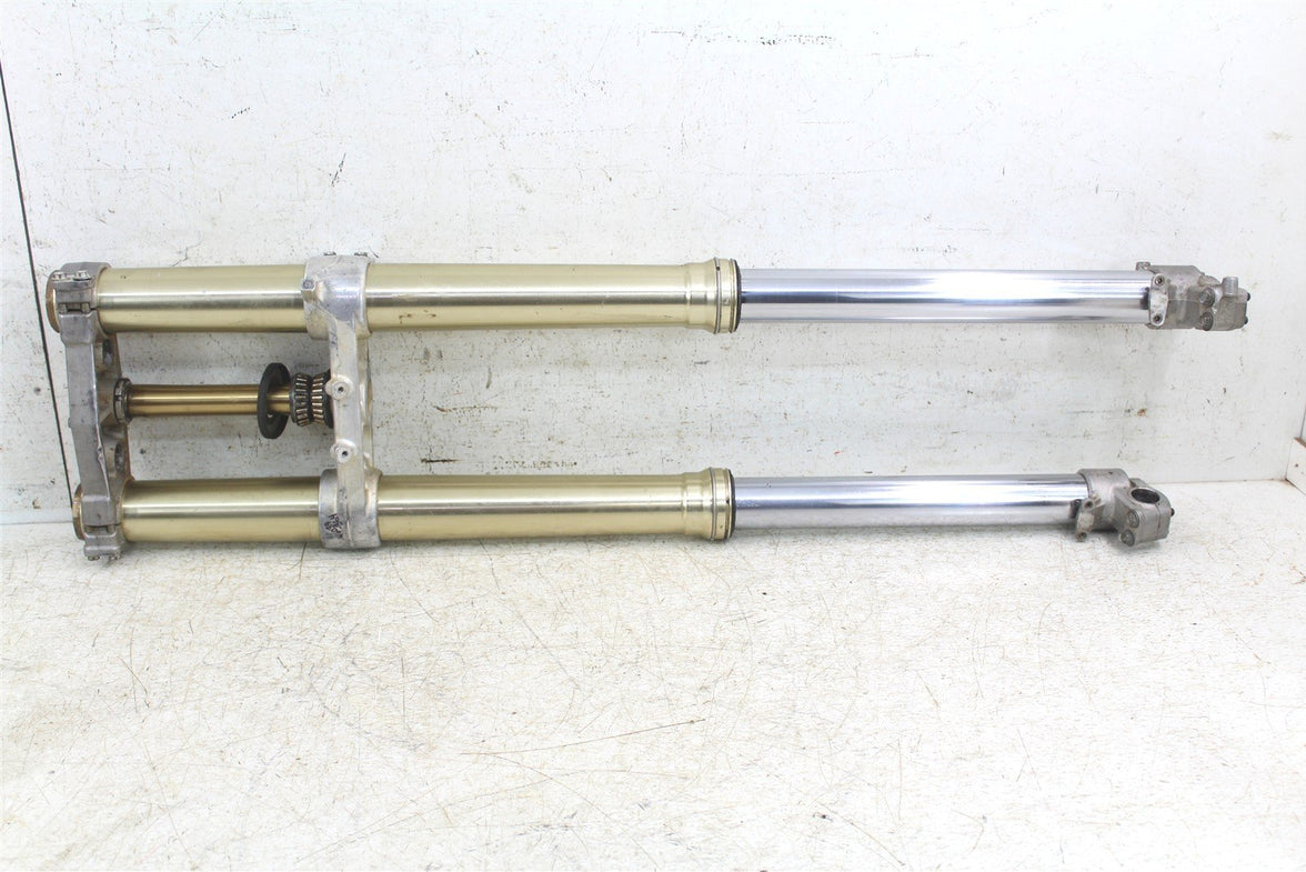 2009 Suzuki RMZ 450 Fork Tubes Front Suspension Triple Clamps 46039