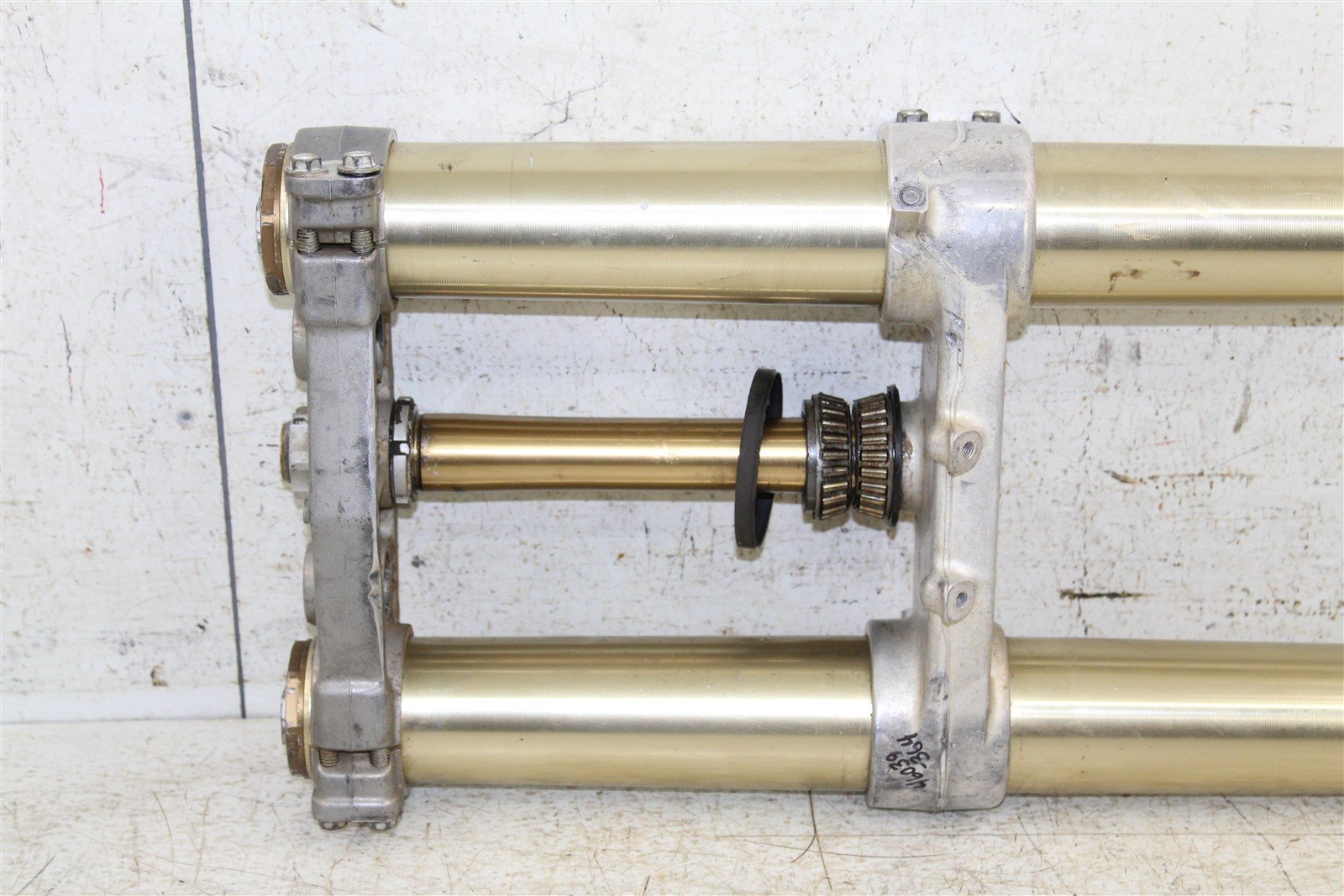 2009 Suzuki RMZ 450 Fork Tubes Front Suspension Triple Clamps 46039