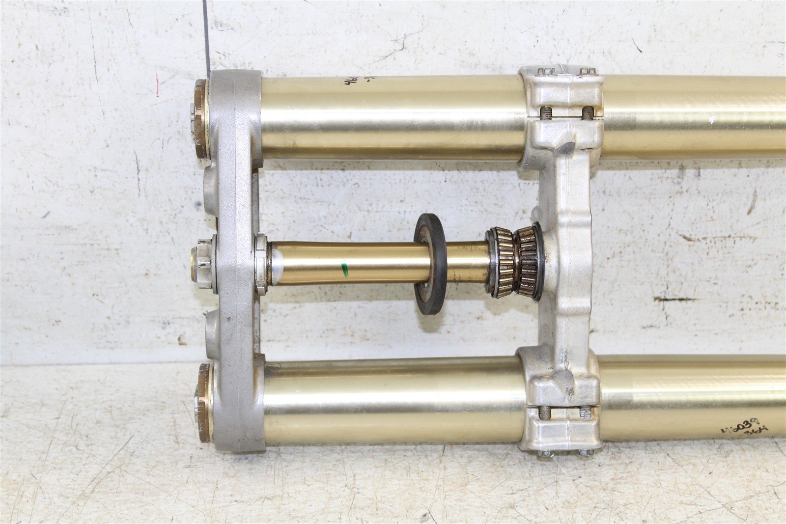 2009 Suzuki RMZ 450 Fork Tubes Front Suspension Triple Clamps 46039