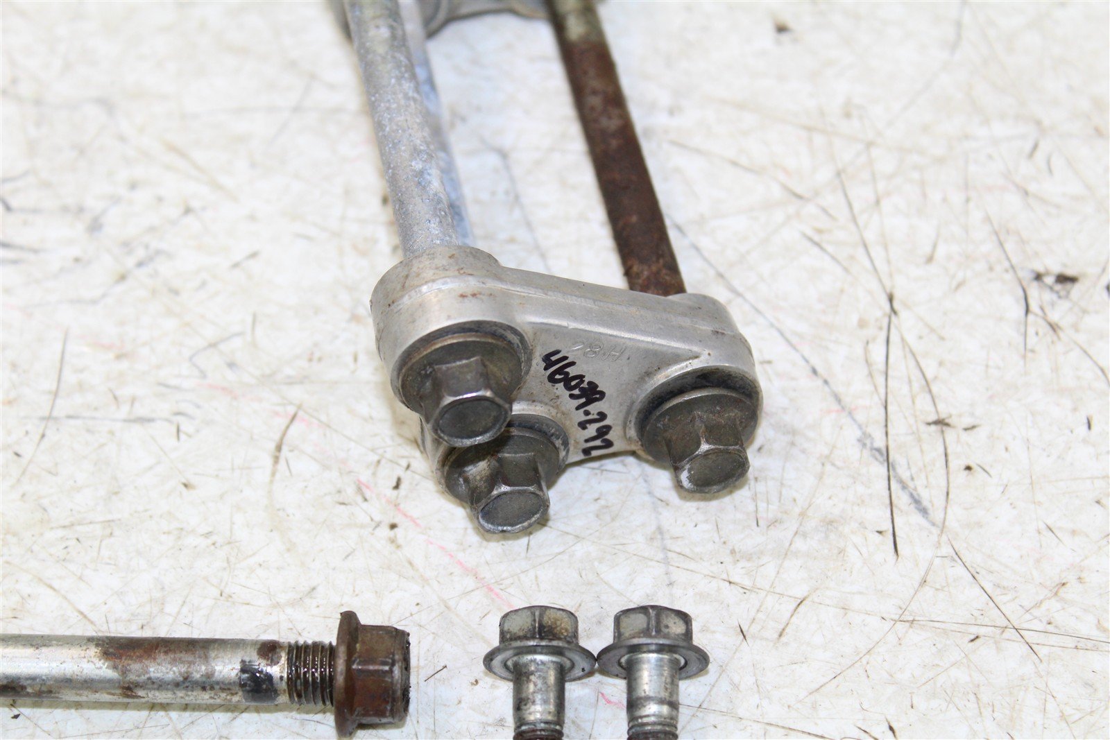 2009 Suzuki RMZ 450 Motor Mounts Engine Brackets Hardware 46039
