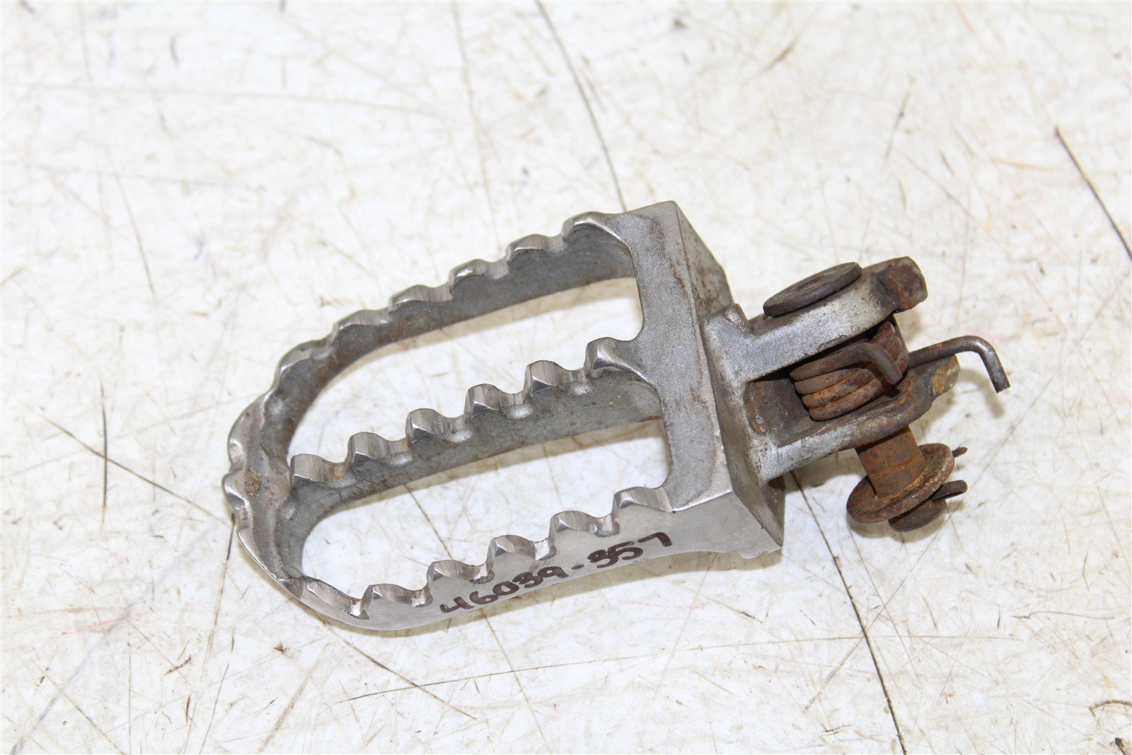 2009 Suzuki RMZ 450 Left Foot Peg Rest 46039