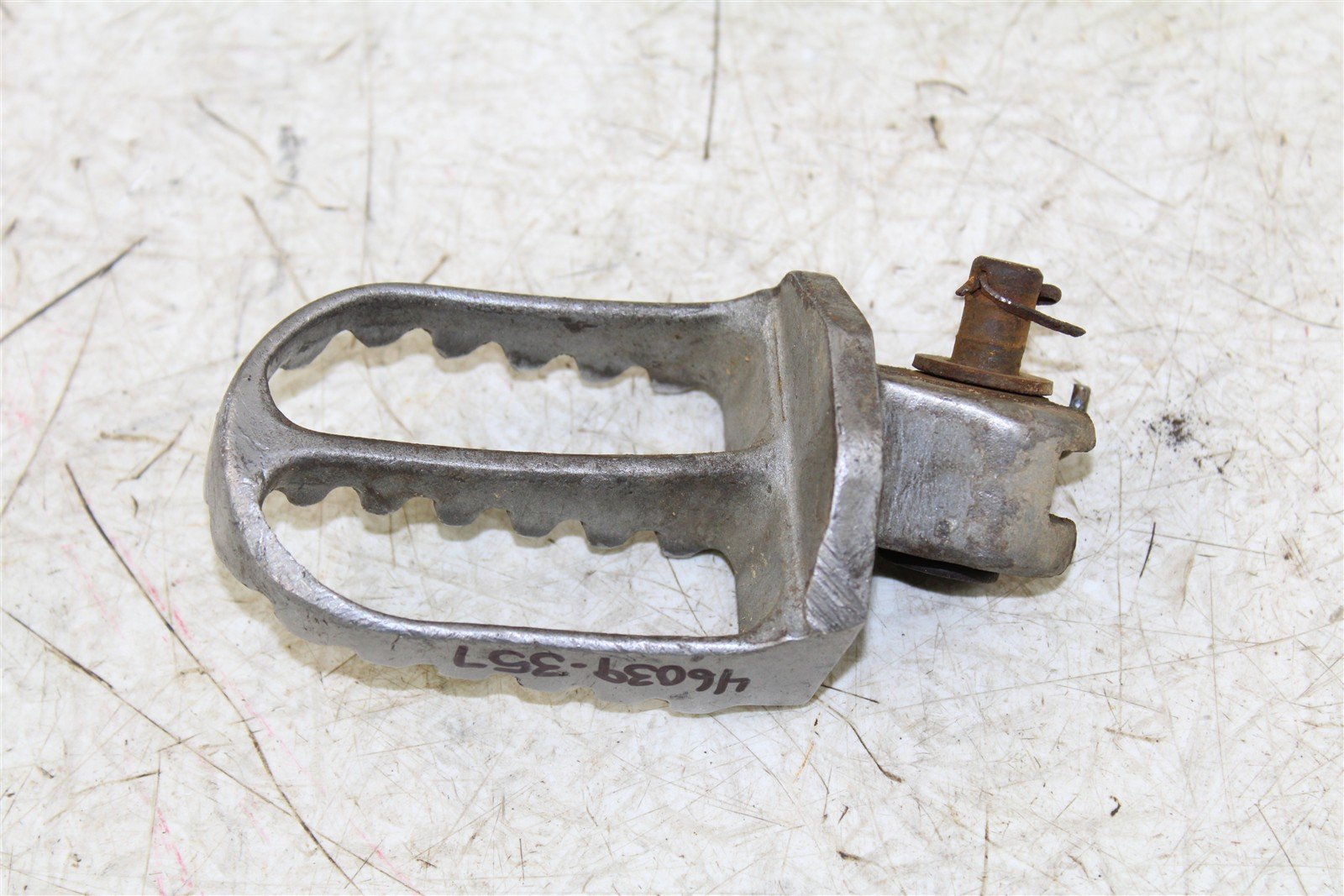 2009 Suzuki RMZ 450 Left Foot Peg Rest 46039