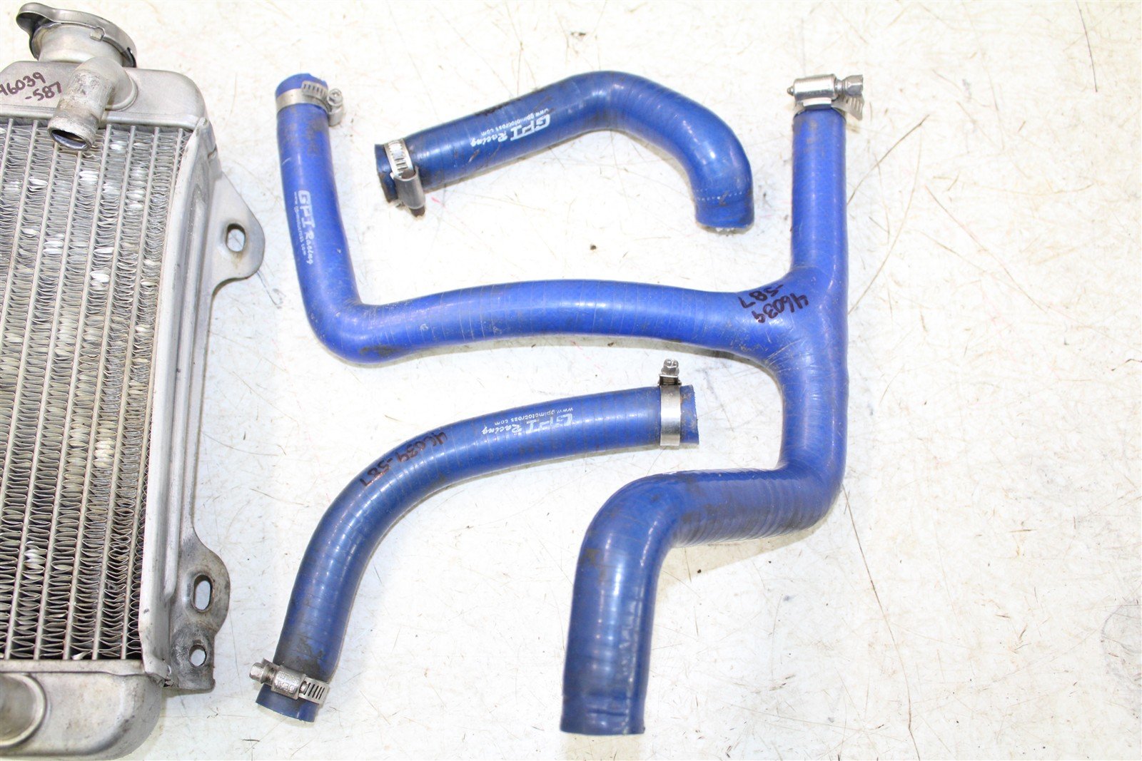 2009 Suzuki RMZ 450 Radiators w/ Hoses Left Right 46039