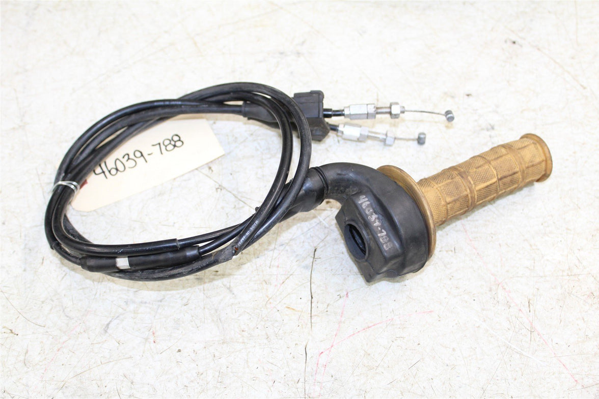 2009 Suzuki RMZ 450 Throttle Housing Tube w/ Cable 46039