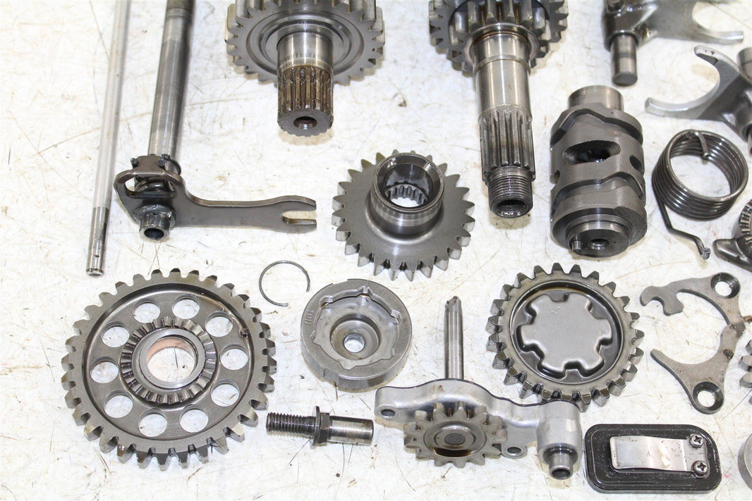 2009 Suzuki RMZ 450 Transmission Gears Shaft Shift Drum 46039