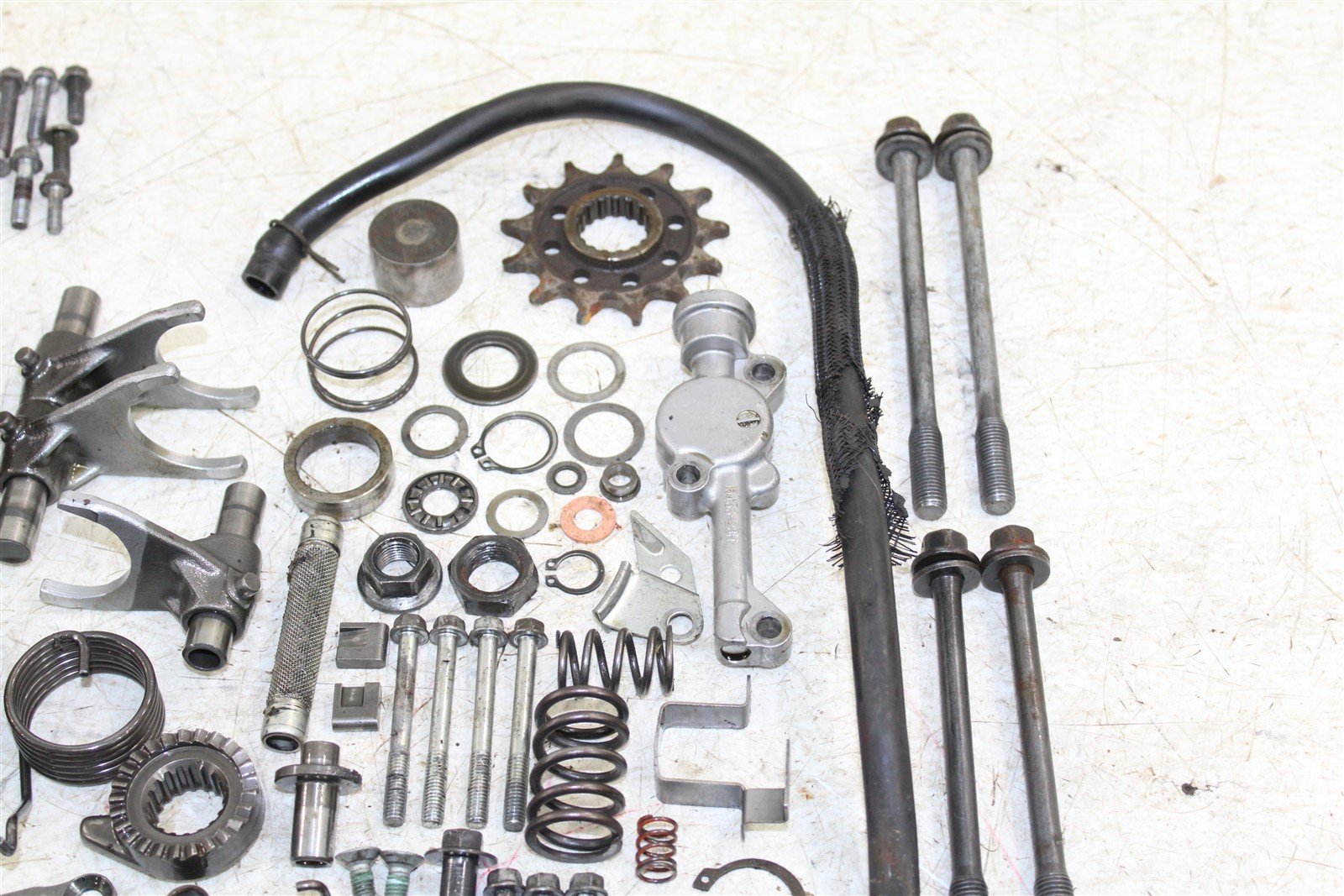 2009 Suzuki RMZ 450 Transmission Gears Shaft Shift Drum 46039