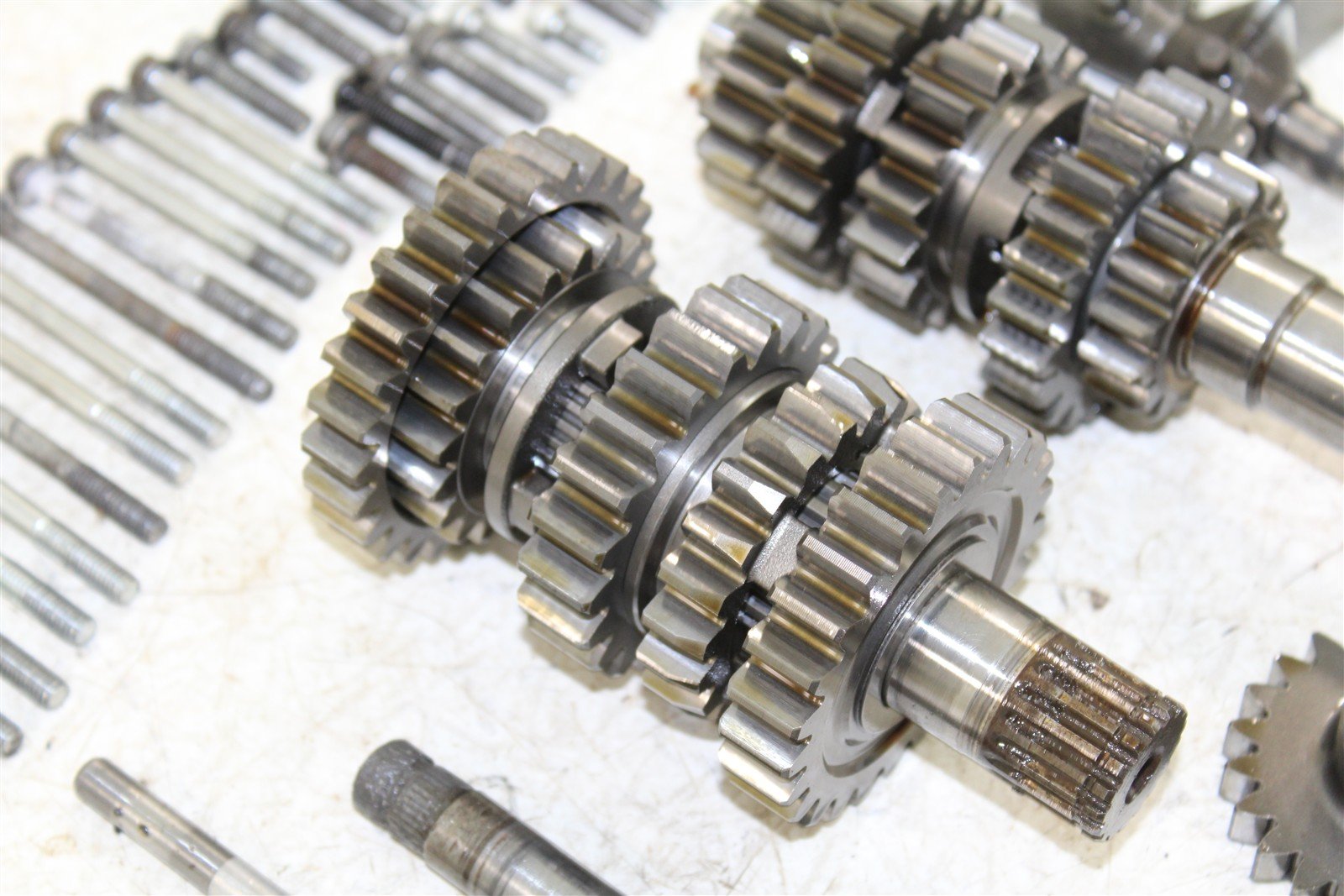2009 Suzuki RMZ 450 Transmission Gears Shaft Shift Drum 46039
