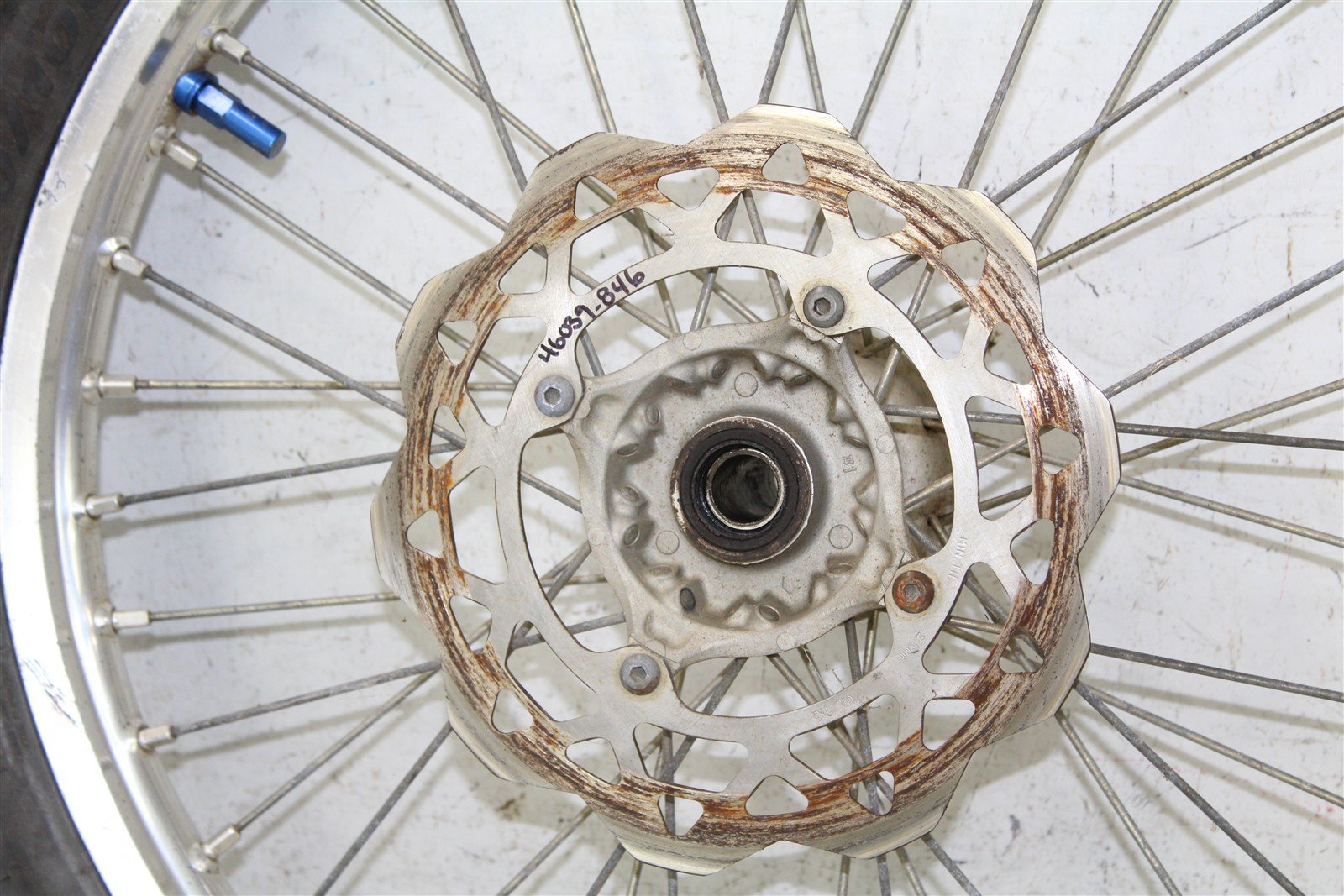 2009 Suzuki RMZ 450 Front Wheel Rim Hub 46039