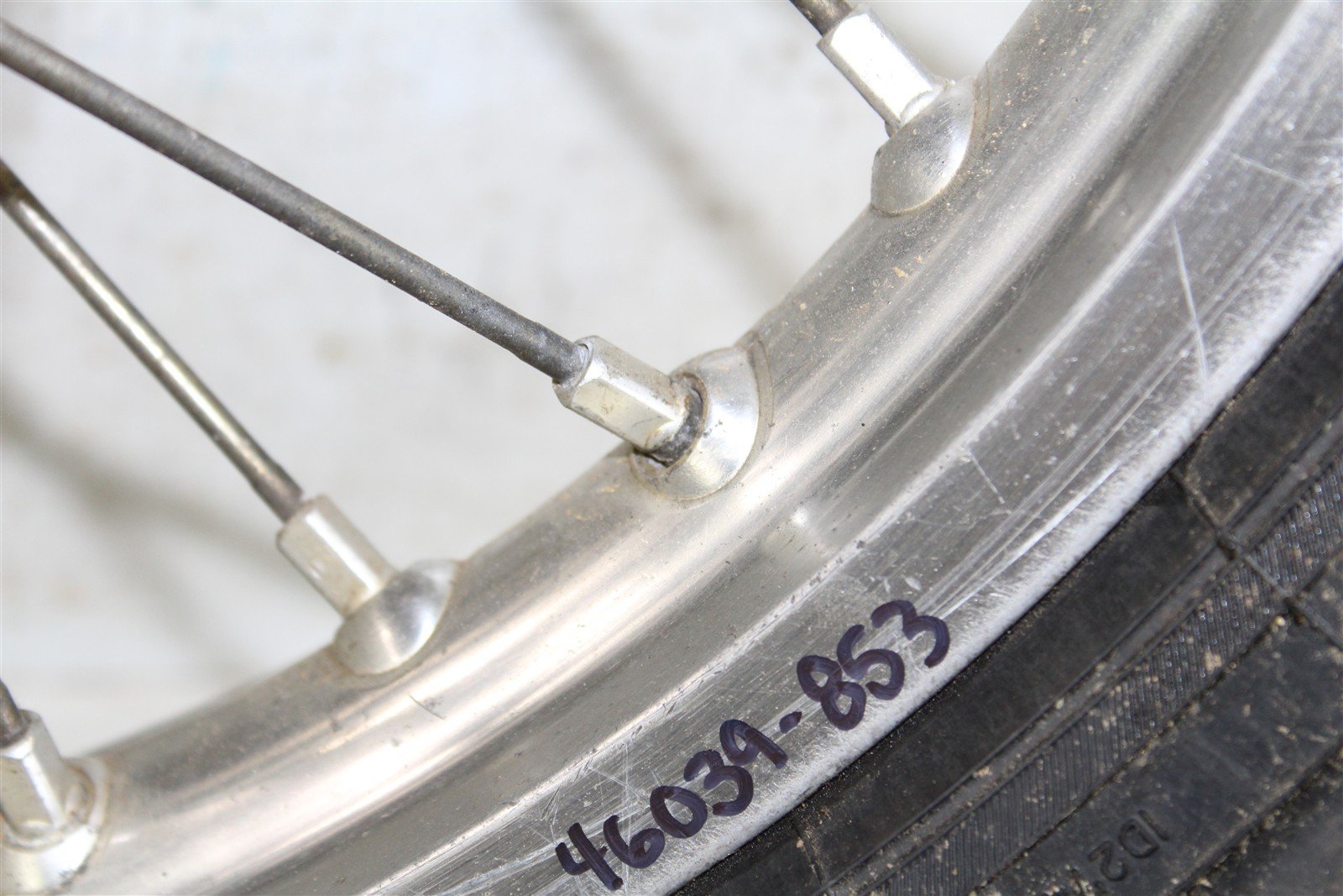 2009 Suzuki RMZ 450 Rear Wheel Rim Hub 46039