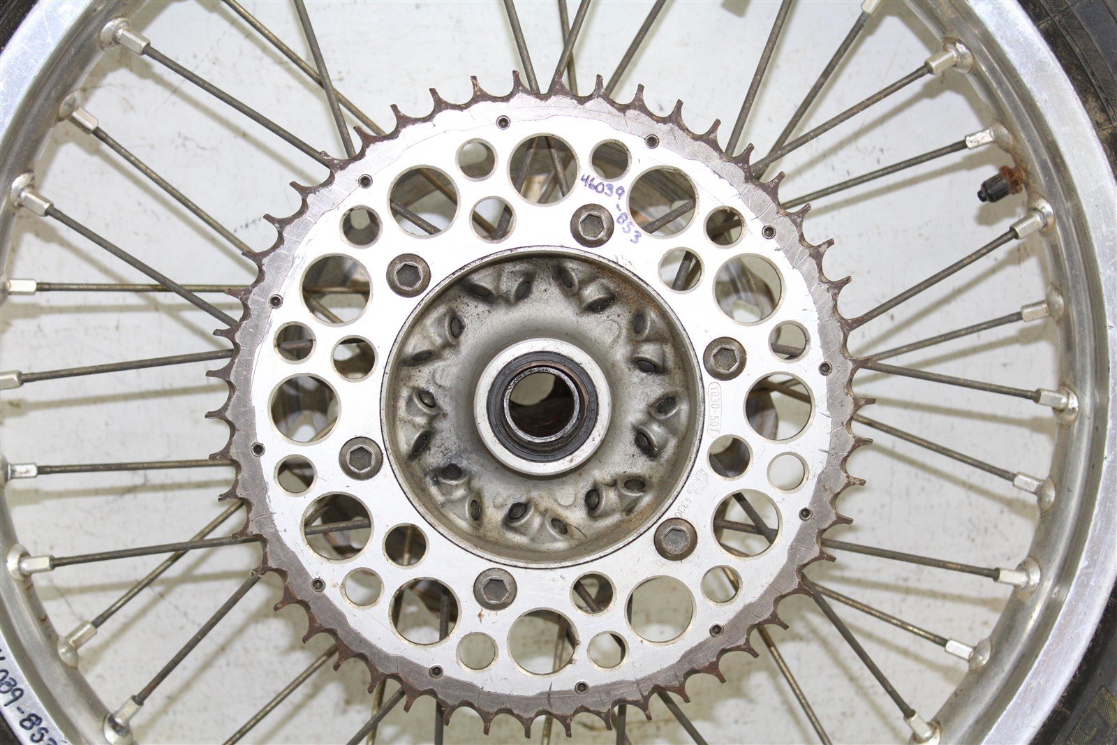 2009 Suzuki RMZ 450 Rear Wheel Rim Hub 46039