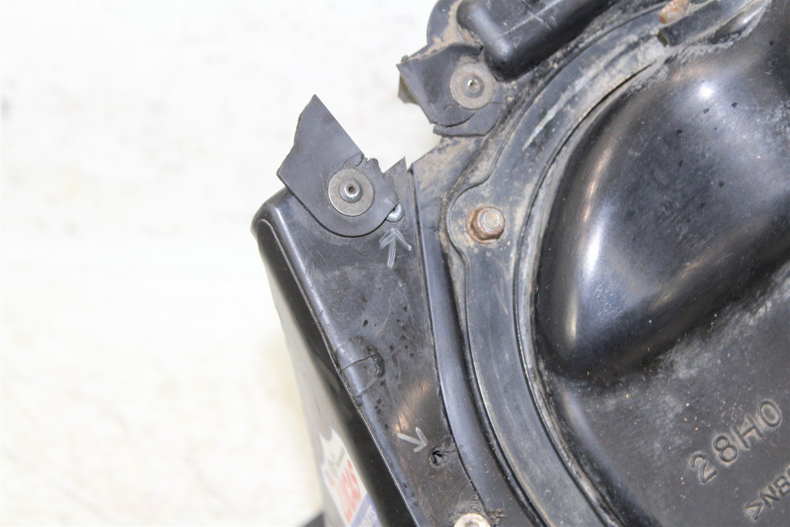2009 Suzuki RMZ 450 Air Box Intake Filter Housing 46039