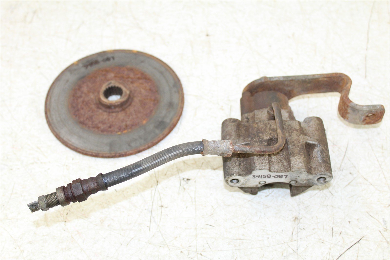 1994 Polaris Sport 400L Rear Brake Caliper w/ Rotor 34158