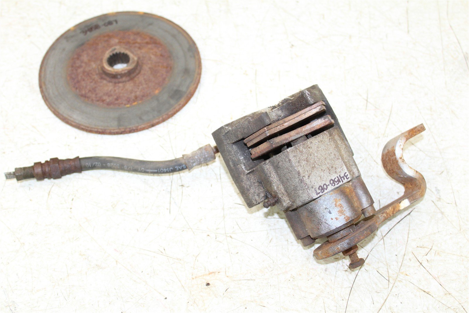 1994 Polaris Sport 400L Rear Brake Caliper w/ Rotor 34158