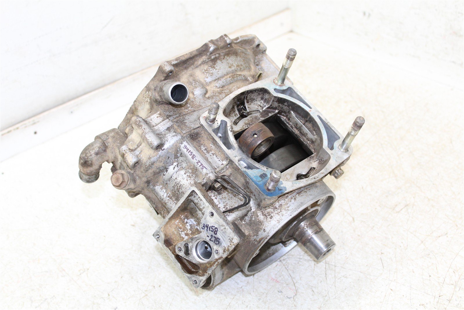 1994 Polaris Sport 400L Engine Bottom Lower End Cases Crankshaft 34158