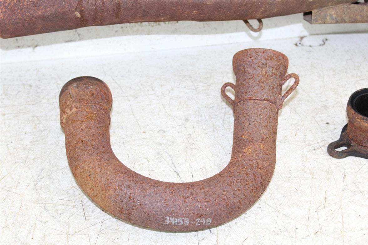 1994 Polaris Sport 400L Exhaust Head Pipe Silencer Muffler 34158