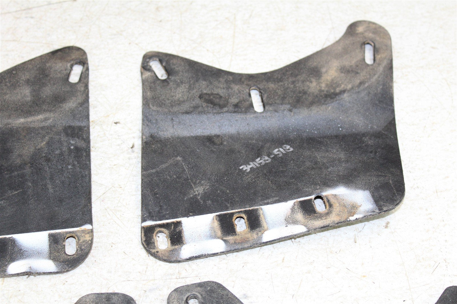 1994 Polaris Sport 400L Front & Rear Mud Flaps Deflector Shields 34158
