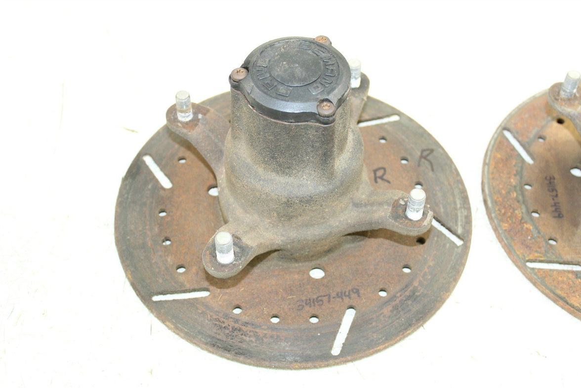 1999 Polaris Magnum 500 4x4 Front Hubs Brake Rotors 34157