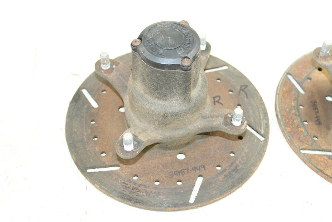1999 Polaris Magnum 500 4x4 Front Hubs Brake Rotors 34157