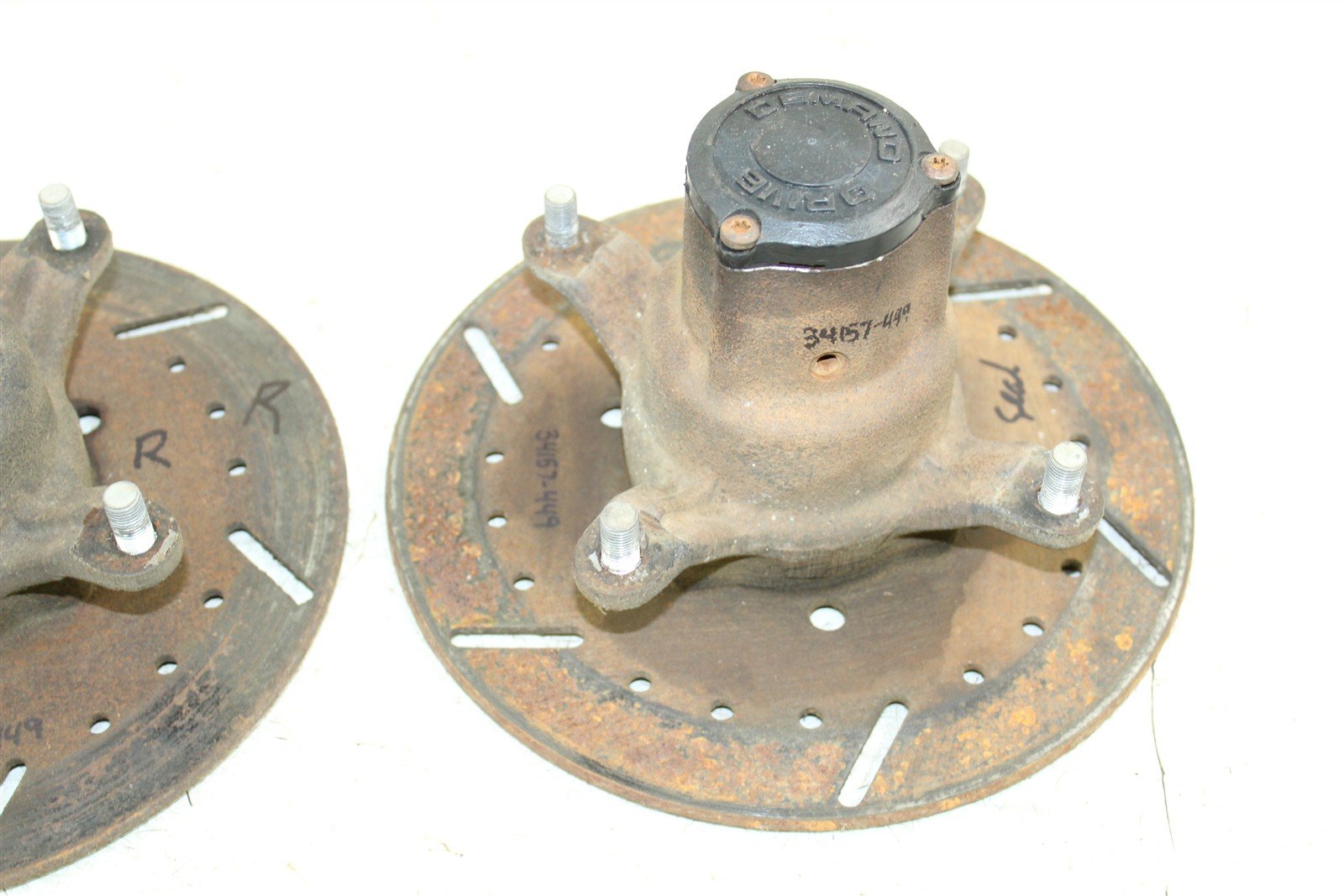 1999 Polaris Magnum 500 4x4 Front Hubs Brake Rotors 34157
