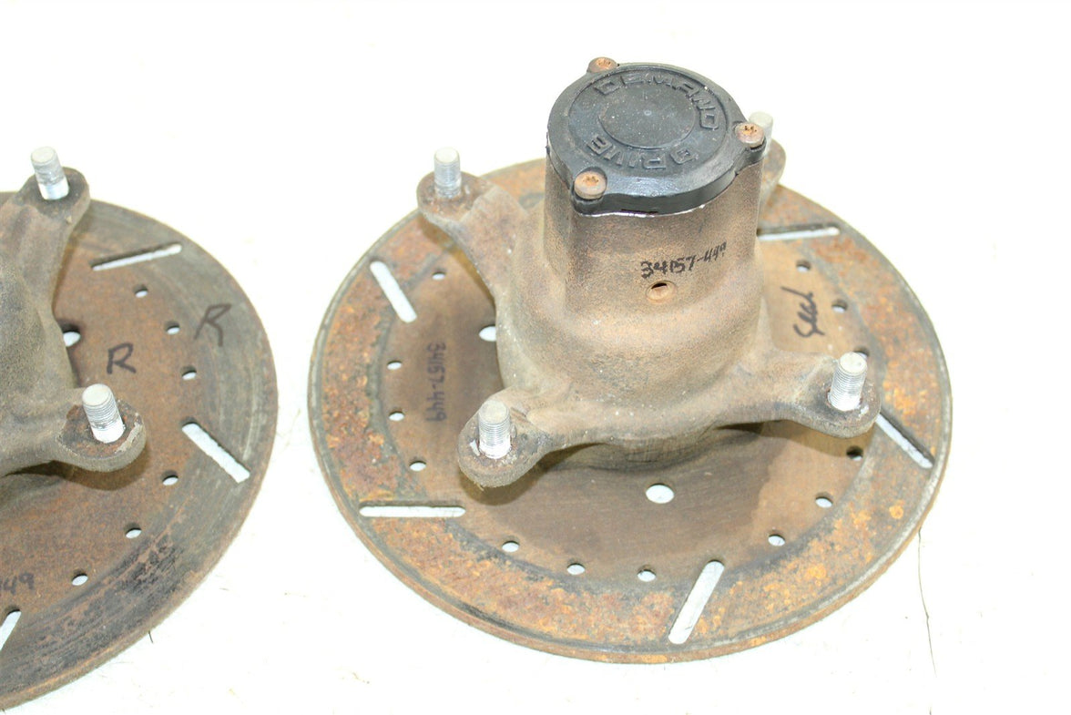 1999 Polaris Magnum 500 4x4 Front Hubs Brake Rotors 34157