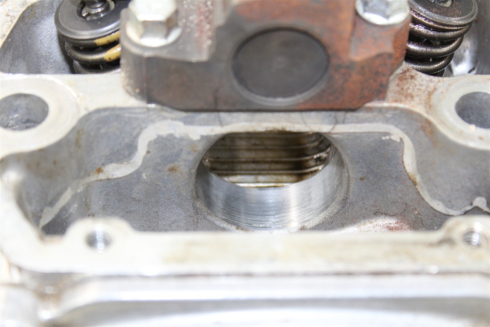 1999 Polaris Magnum 500 4x4 Cylinder Head Valve Cover Intake Exhaust 34157