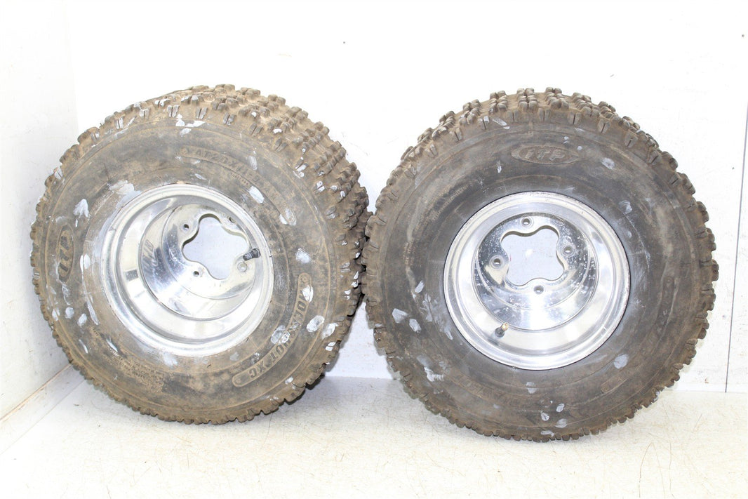 2004 Honda TRX 400EX ITP Rear Wheel Set Rims 648G