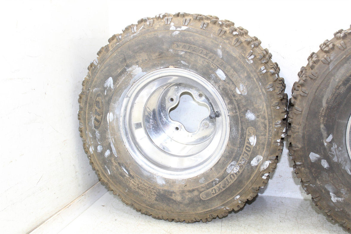 2004 Honda TRX 400EX ITP Rear Wheel Set Rims 648G