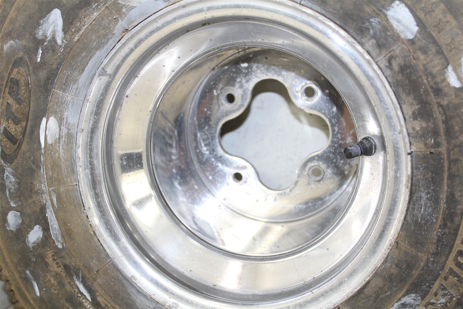 2004 Honda TRX 400EX ITP Rear Wheel Set Rims 648G