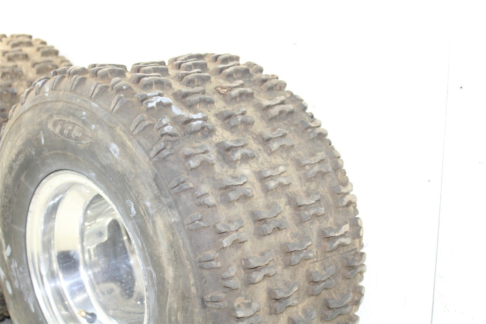 2004 Honda TRX 400EX ITP Rear Wheel Set Rims 648G