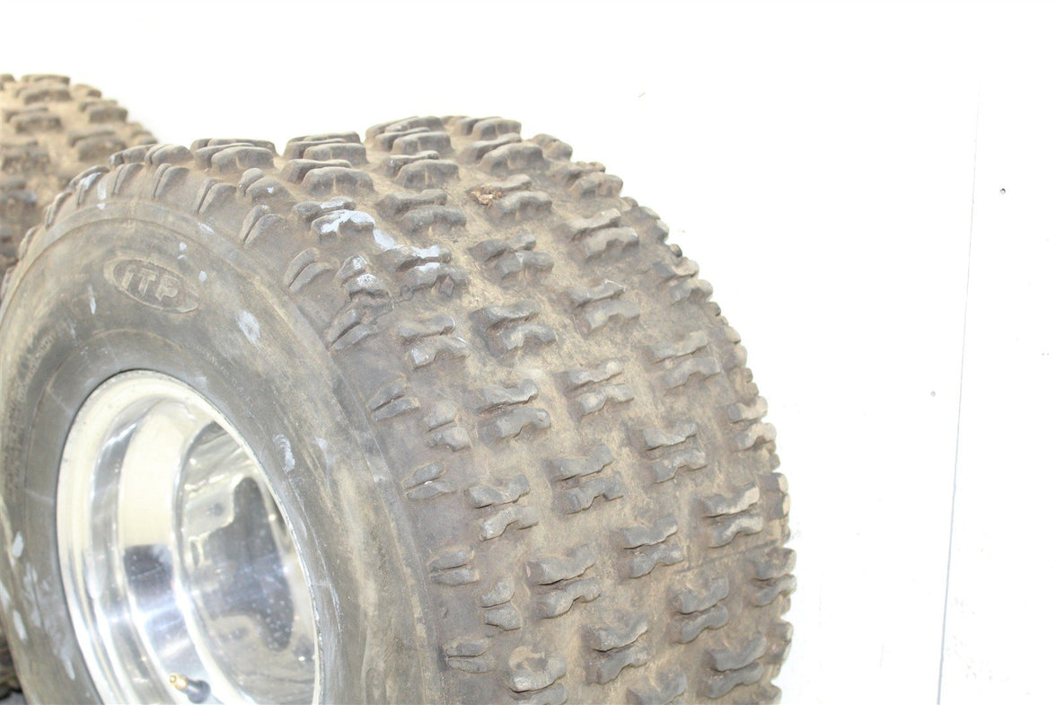2004 Honda TRX 400EX ITP Rear Wheel Set Rims 648G