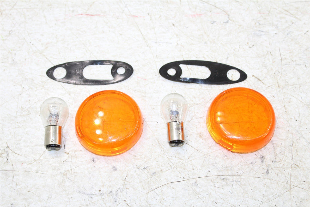 2013 Harley Davidson Road Glide Front Turn Signal Lens Directionals Cover 642G
