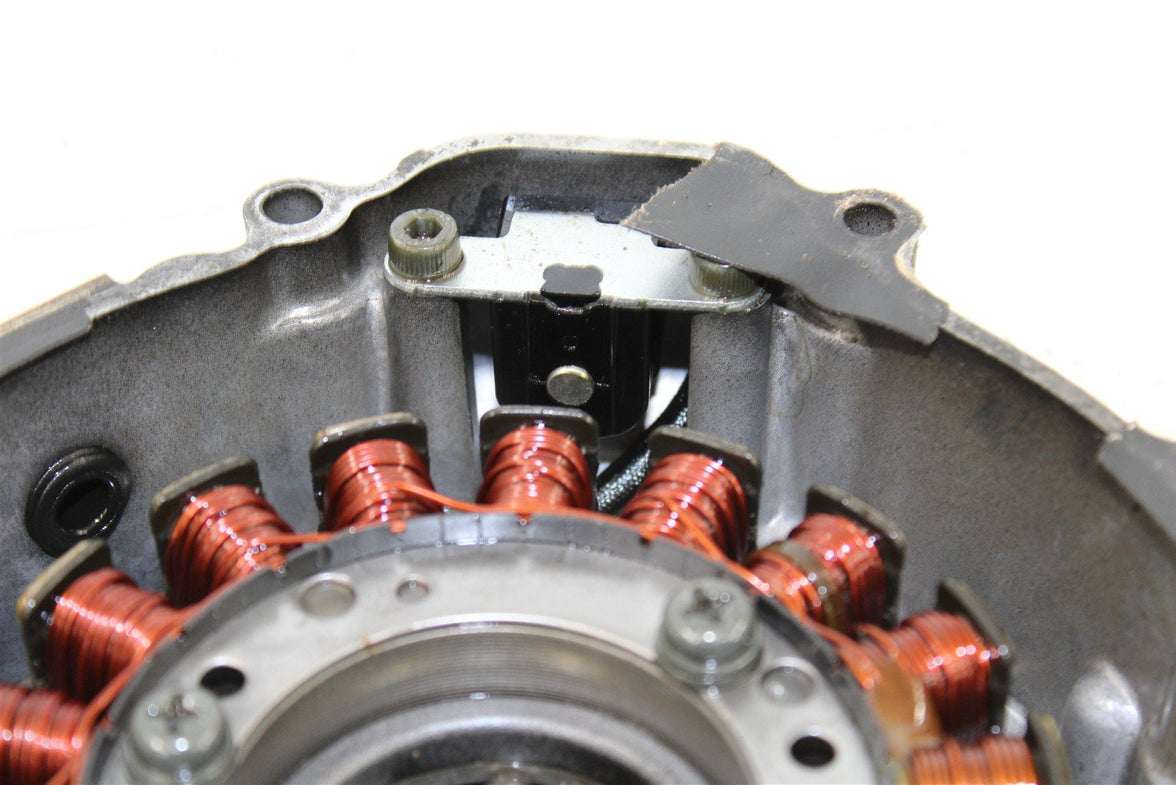 2001 Yamaha Big Bear 400 4x4 Stator Magneto Generator Coil w/ Cover 50125