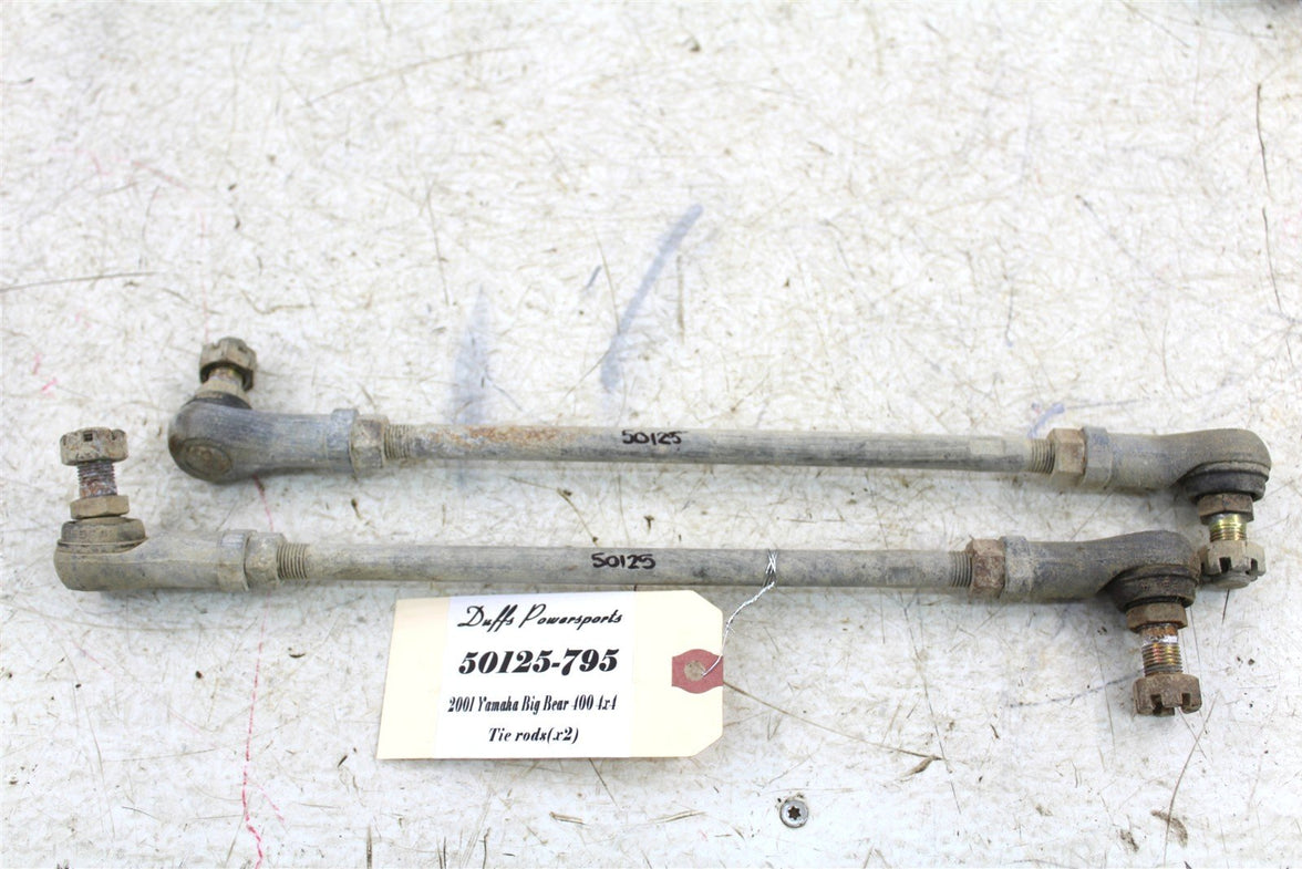 2001 Yamaha Big Bear 400 4x4 Tie Rods Ends Left Right 50125