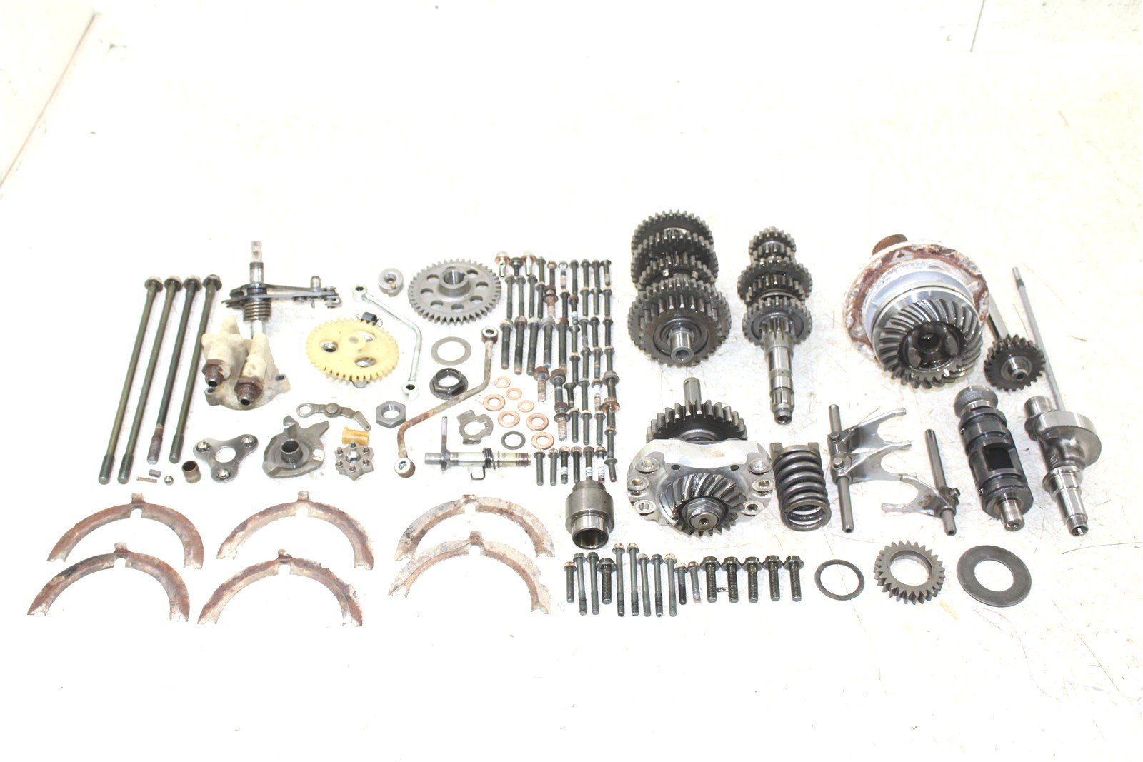 2001 Yamaha Big Bear 400 4x4 Transmission Gears Shift Shaft Forks Drum 50125