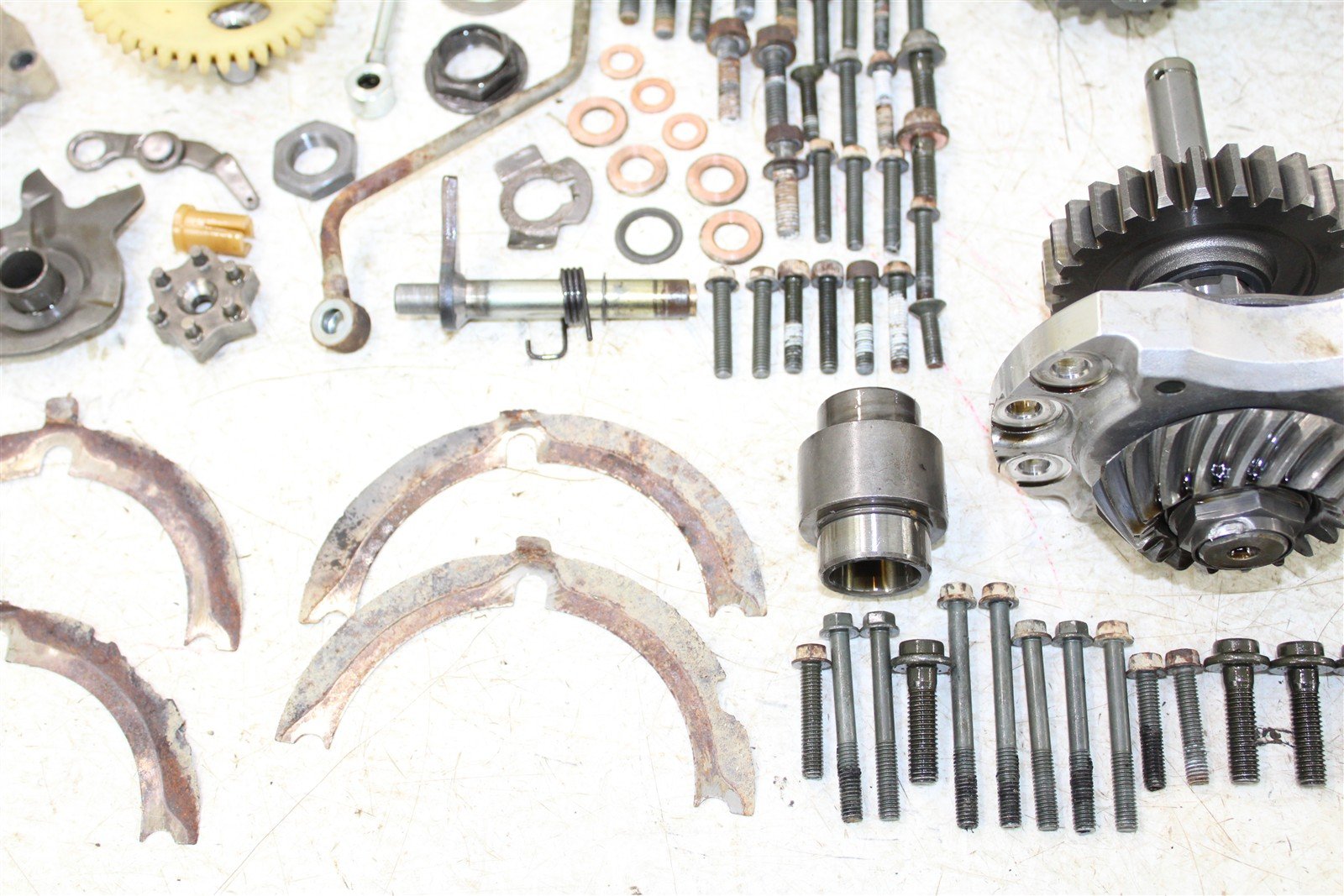 2001 Yamaha Big Bear 400 4x4 Transmission Gears Shift Shaft Forks Drum 50125