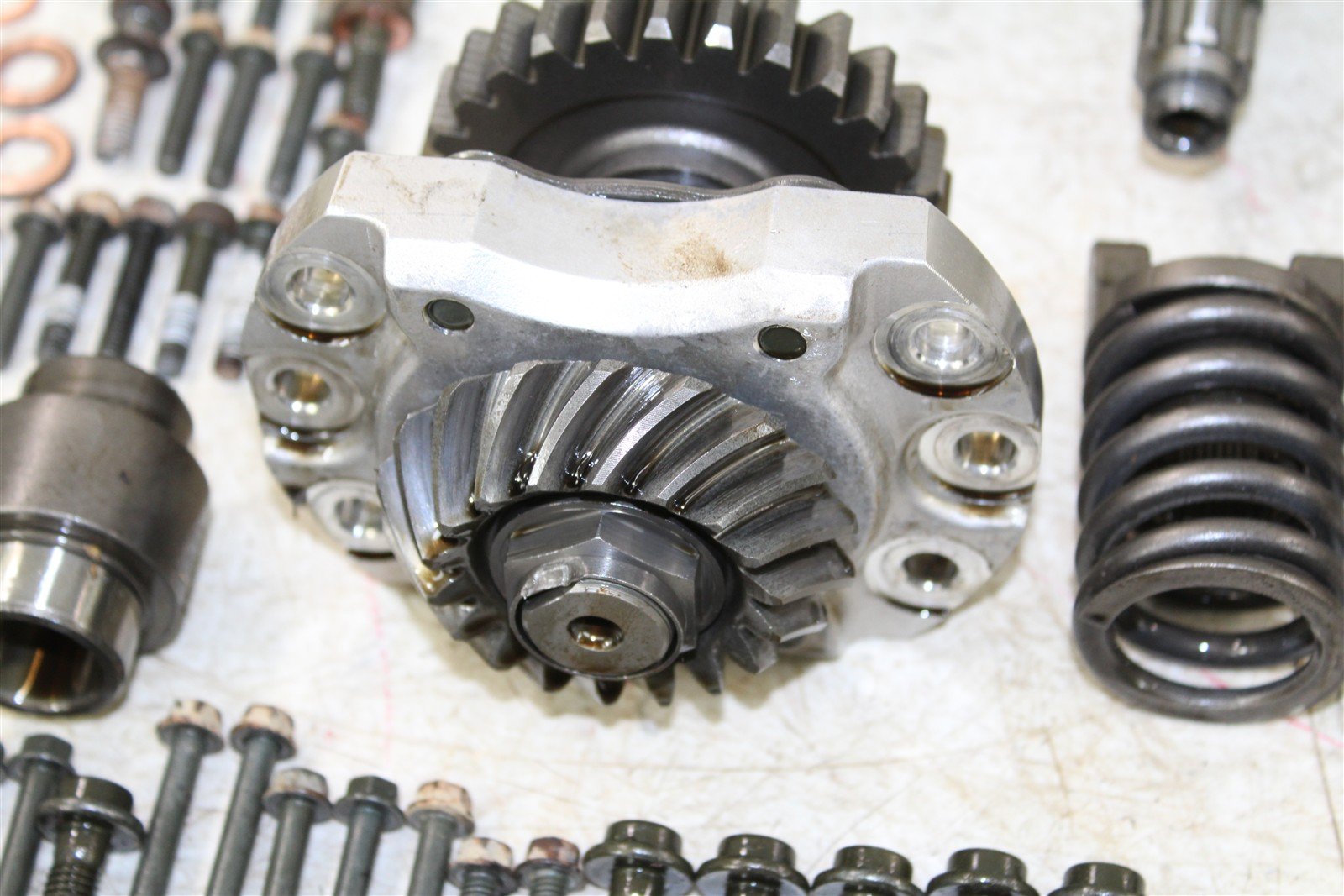 2001 Yamaha Big Bear 400 4x4 Transmission Gears Shift Shaft Forks Drum 50125