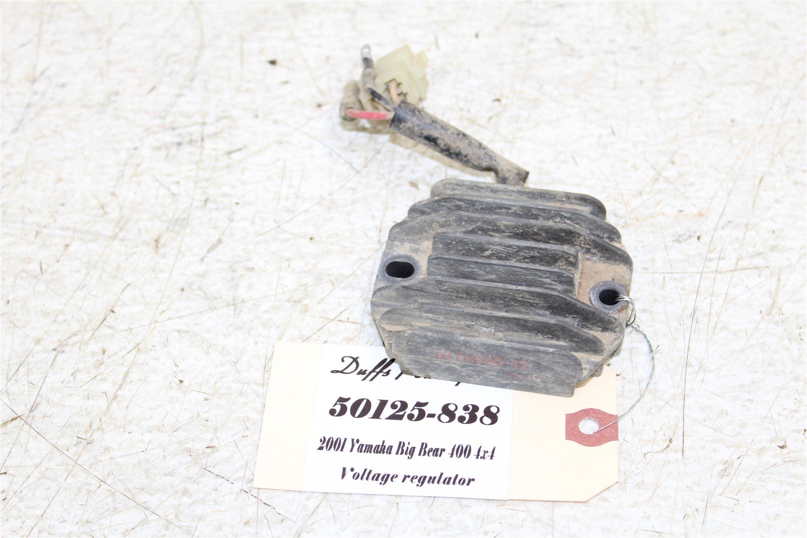 2001 Yamaha Big Bear 400 4x4 Voltage Regulator Rectifier 50125