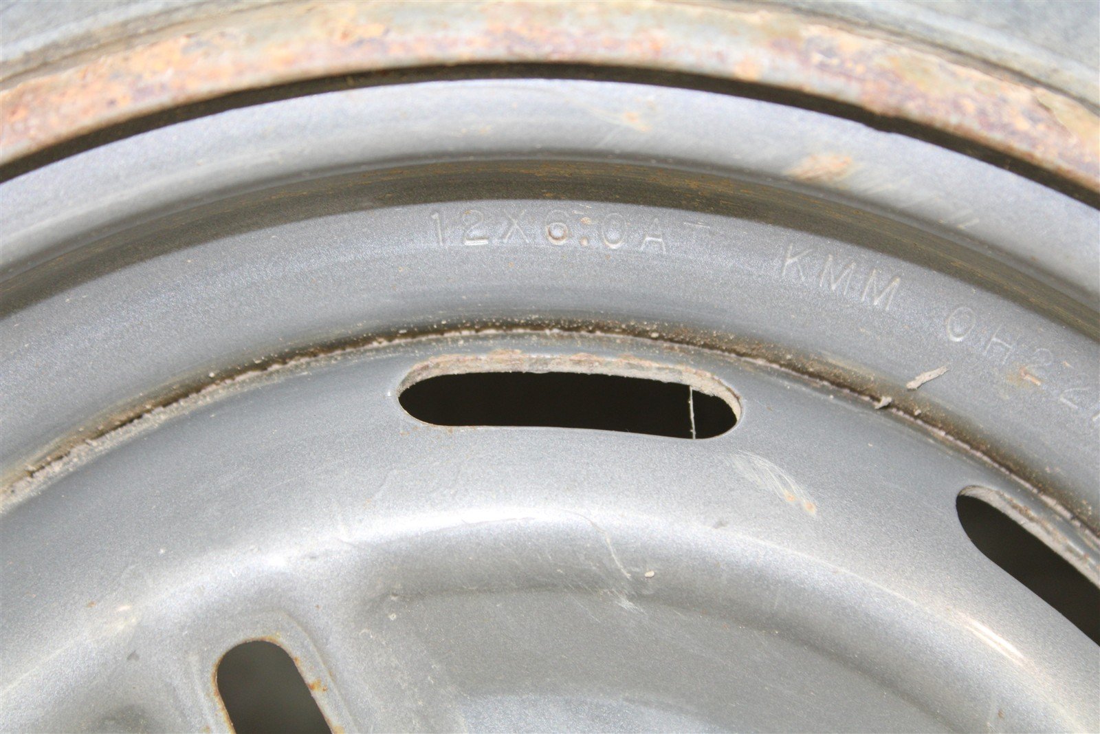 2001 Yamaha Big Bear 400 4x4 Front Wheel Set Rims 50125