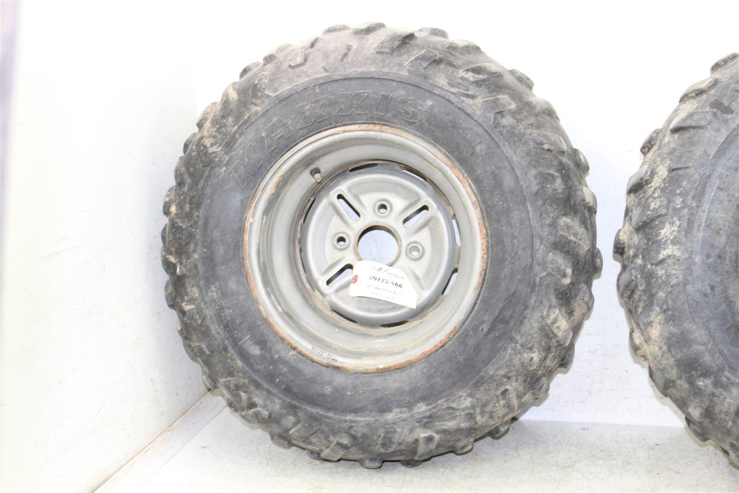 2001 Yamaha Big Bear 400 4x4 Rear Wheel Set Rims 50125
